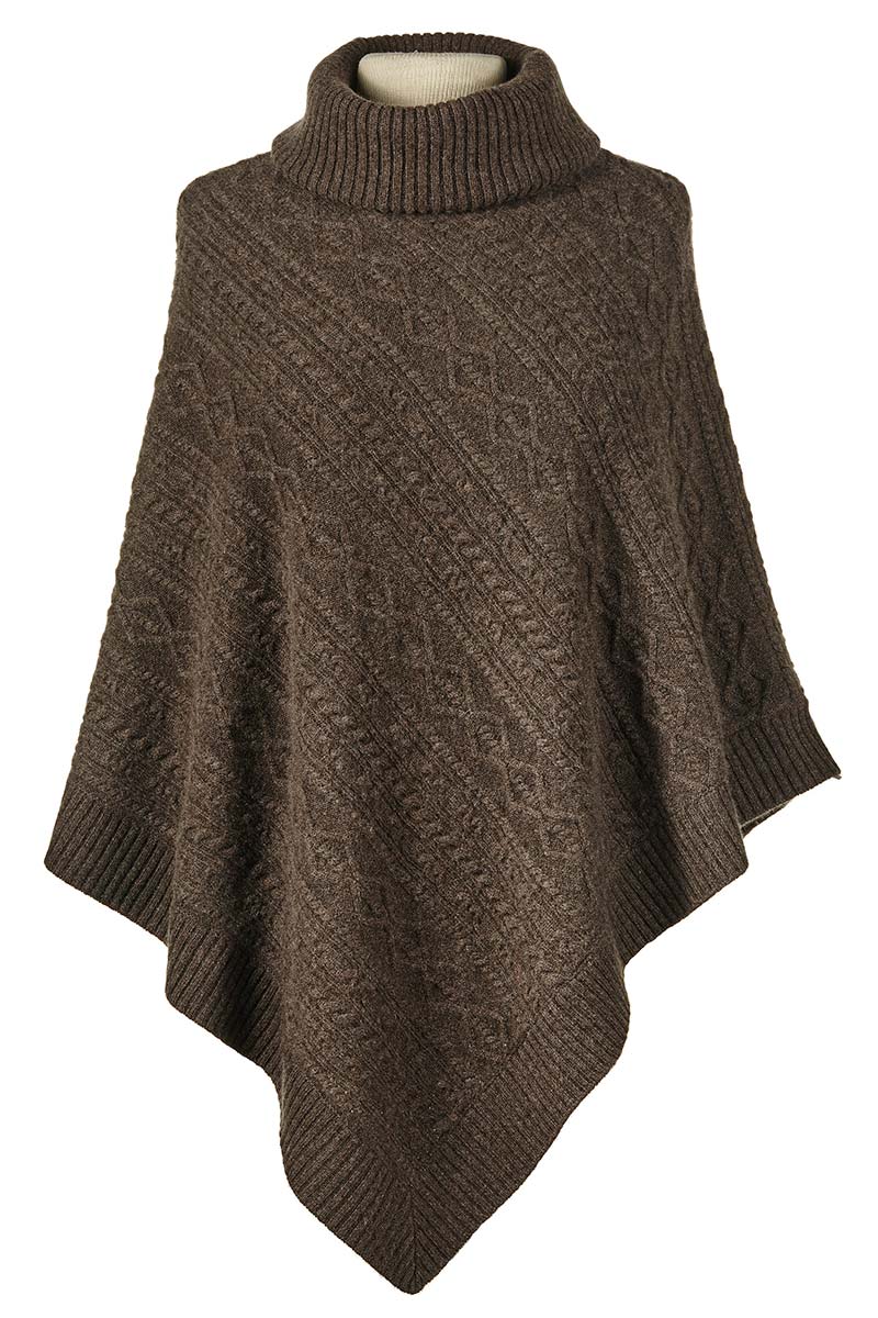 Cashmere Poncho for Women