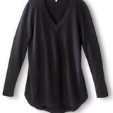 100% cashmere sweater tunic